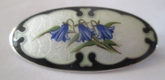 xxM1126M Pretty Brooch O.F. Hjortdal (1887-1954)